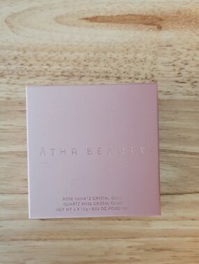 ATHR Beauty Vegan Rose Quartz Crystal Quad Eyeshadow Palette Clean Ingredients